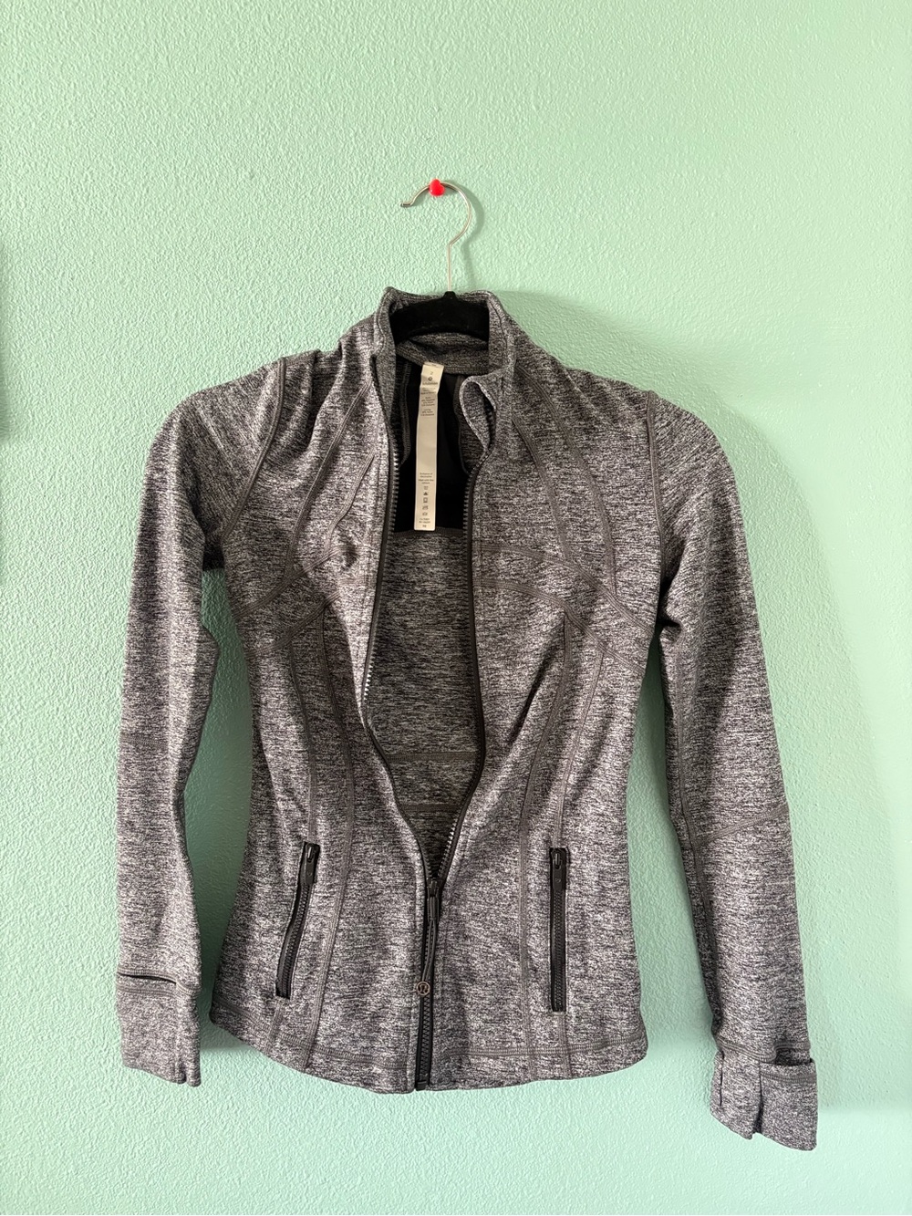 Lululemon Heather Gray Women's Define Full-Zip Active Jacket